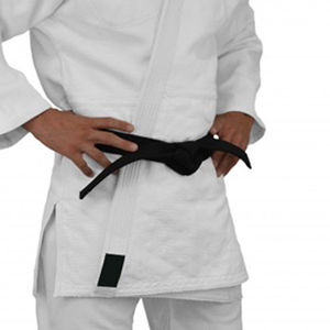 Uniforme de Taekwondo Duradero de Algodón de 320g, Elástico, Transpirable, con Logotipo Frontal Impreso por Transferencia de Calor, Personalizable, Unisex, para Artes Marciales - Product Image 3