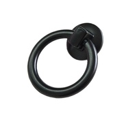 Heurtoir de porte en forme de hibou/heurtoir de porte en forme d'animal en fer forgé/heurtoir de porte en métal enduit de poudre en fer coulé