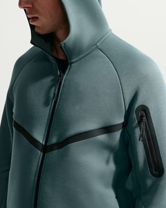 OEM Custom Tech Fleece Hoodie Men Athletic Wear Full <b>Zip</b> <b>Hooded</b> Sweatshirt Sportswear Wholesale Manufacturer - Product Image 3