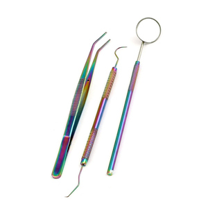 Ensemble d'examen dentaire de qualité supérieure, 3 pièces, outils chirurgicaux réutilisables - Product Image 6