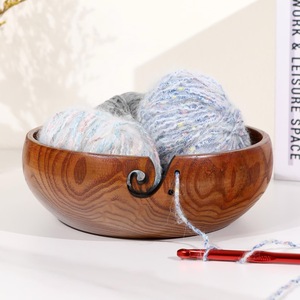 Wooden <b>Yarn</b> Bowls High Quality - Product Image 4
