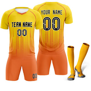 Conjunto de Uniforme de Fútbol Transpirable para Hombre, Color Azul, Ropa Deportiva, Equipación de Fútbol, Conjunto Completo - Product Image 2