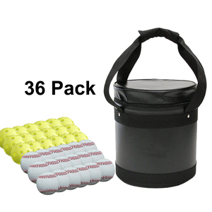 <b>Baseball</b> Bucket <b>Balls</b> with Storage Bag - Product Image 2