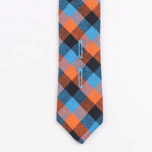 Corbata Clásica para Hombre de 6 cm, sin Costuras, a Cuadros, Casual, de Doble Cara, de Algodón, Delgada, Colorida, para Traje, Accesorios de Boda - Product Image 5