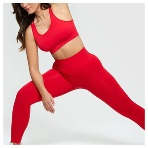 Novedades: Shorts Deportivos de Yoga para Mujer, Casuales, de Lona, Transpirables, 2 Piezas, para Gimnasio, Fitness, Secado Rápido, Cintura Media - Product Image 3