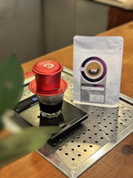 Gaia Café 100% Liberica Bonen Licht/Medium Gebrand 200g Vietnam Oorsprong Handgebrand voor Phin Moka French Press Espresso Cold Brew
