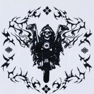 T-shirt à manches longues pour homme, blanc, imprimé graphique, col rond, en coton, style streetwear décontracté, avec motifs sur les manches et le dos - Product Image 4