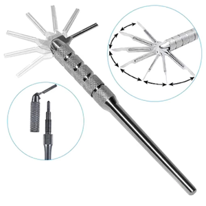 Cuchilla Quirúrgica Ajustable Premium con Mango Giratorio Multiángulo, Instrumentos Quirúrgicos, Dentales, de Laboratorio y Veterinarios de Acero Inoxidable, CE ISO - Product Image 3