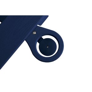 Sdraio Oversize in HDPE con 5 Posizioni e Portabicchieri, Lettino Prendisole da Esterno con Ruote di Lounge P - Product Image 4