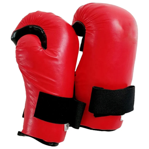 Zapatillas de Karate Semi Contacto con Protección para el Pie, Botas de Artes Marciales Taekwondo Impermeables con Cierre de Gancho y Bucle, Zapatos Deportivos de PU para Entrenamiento - Product Image 3