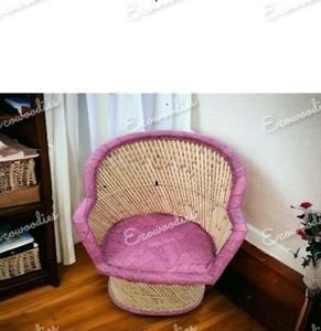 Latest Handcrafted Natural <b>Bamboo</b> Wicker Sarkanda Chair Elegant Chair For Garden Living - Product Image 3