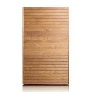 Cabine de sauna intérieure pour 2 personnes avec bois ThermoAspen et porte en verre par Harvia - Product Image 4