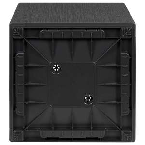 กล่องดอกไม้พลาสติกสีเทาเข้ม ขนาด 14.17 x 14.17 x 13.78 นิ้ว สำหรับกระถางดอกไม้และกระถางต้นไม้ - Product Image 3