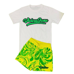 Conjunto de Camiseta y Pantalones Cortos para Hombre, Conjunto Deportivo de Dos Piezas con Camiseta y Pantalones Cortos a Juego, con Gorra Trucker 2026 - Product Image 4