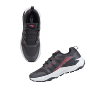 Chaussures de randonnée basses noires pour hommes, confortables, à lacets, légères, pour le trekking en plein air