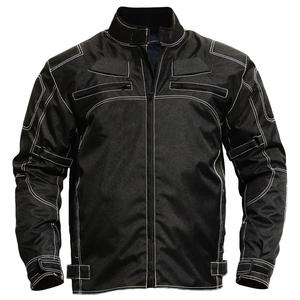 Chaqueta de Motociclismo Unisex de Cordura con Protección Completa del Cuerpo, Chaqueta Textil para Motociclistas, Impermeable y Resistente al Viento - Product Image 4