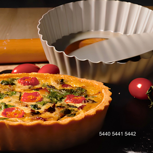 Mini 3 Inch Tart <b>Pan</b> Removable Bottom Loose Bottom Fluted Tart <b>Pan</b> Round Instant Pot Quiche <b>Pan</b> for Oven Baking - Product Image 6