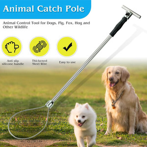 Lance de capture pour animaux en aluminium, écologique, légère, imperméable, antidérapante, avec noeud de capture pour chiens, durable - Product Image 4