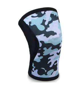 Genouillères de musculation en néoprène, imprimé camouflage, respirantes, protection complète, unisexe, toutes saisons - Product Image 2