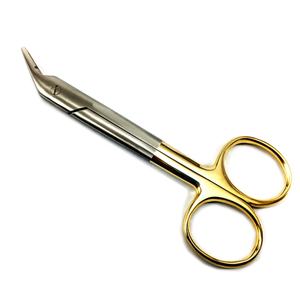 Ciseaux universels manuels en acier inoxydable ADI INDUSTRY ADI-03-339 pour coupe de ligatures dentaires TC et couronnes, 4,75 pouces, orthodontie - Product Image 2