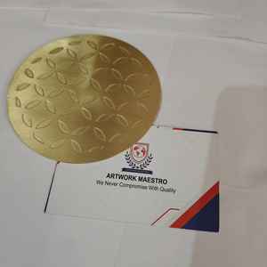 Posavasos de Latón Hechos a Mano con Diseño Elegante para Mesa de Comedor, Decoración de Mesa, Accesorios, Posavasos para Té y Café, Chapados en Oro, Nuevos - Product Image 5