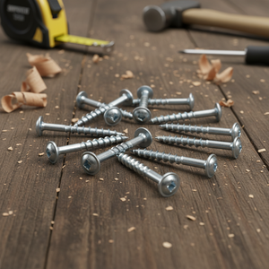 Industrial Grade Wood <b>Fasteners</b> Supplier: BIS Certified Class 4 Pan Head Screws Bulk Sale - Product Image 1