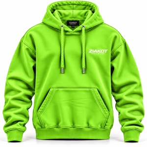 Vente en gros directe ZIAKOT INDUSTRY Sweat-shirt à capuche graphique personnalisé pour homme, coupe oversize, en molleton épais de qualité supérieure - Product Image 5