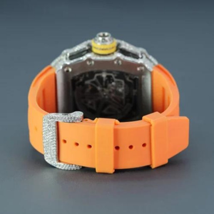 Montre de qualité supérieure avec diamants cultivés en laboratoire à prix d'usine, montre sertie de diamants cultivés en laboratoire DEF - Product Image 4