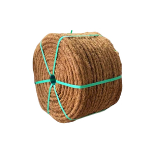 Corde en fibre de coco biodégradable pour le ligaturage en jardinage et le soutien durable des plantes dans les applications de pépinière et agricoles - Product Image 1