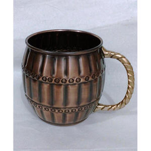 Venta al por Mayor de Tazas MIINOX Ecológicas Estilo Americano 100% Cobre para Moscow Mule, Aislamiento Térmico, Libres de BPA, Portátiles para Fiestas - Product Image 5