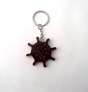 Cognac Wooden <b>Key</b> Chains Premium Shade Wooden <b>Key</b> Chains Smooth Finish Wooden <b>Key</b> Chains <b>Custom</b> Factory Wholesale Item Use - Product Image 3