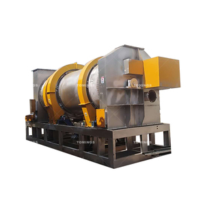 Horno de carbonización por pirólisis rotativa continua Horno de carbonización rotativa de biogás - Product Image 3