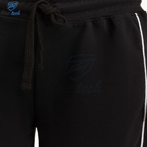 Pantalones Deportivos de Pierna Ancha para Mujer, Cintura Alta con Cordón, Pantalones Casuales, Ropa Deportiva Cómoda, Corte Regular, 100% Algodón - Product Image 4