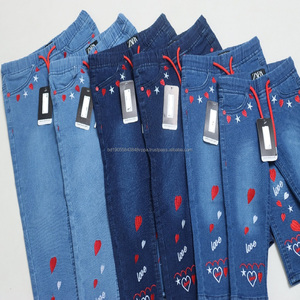 Ropa Casual para Niñas 2026 al por Mayor, Lote de Ropa Infantil con Estilos Variados, Pantalones de Mezclilla de Algodón y Elastano para Niños - Product Image 6