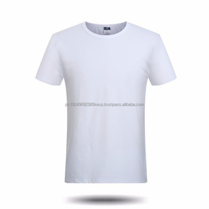 Nueva camiseta blanca sólida en blanco para hombres y niños, camisetas informales de manga corta, camisetas suaves y cómodas de Modal con cuello redondo, camiseta superior al por mayor - Product Image 3