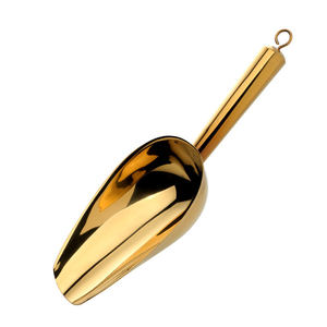 Stainless Steel Ice Scoop Food Scoop <b>Candy</b> Buffet Scoop BBQ Ice Shovel Durable Serving and Handling Tool - Product Image 4