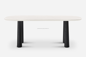 Ensemble de table à manger moderne au design contemporain pour la maison, l'appartement, la ferme, la villa, les salles à manger d'hôtel - Product Image 2
