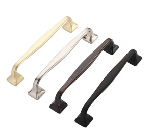 Bouton de poignée CX808 moderne pour chambre, salle de bain, cuisine, armoire, commode, en laiton doré, rond - Product Image 5