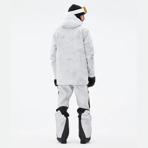 Combinaison de ski unisexe nouvelle mode grande taille imperméable et respirante avec fermeture éclair imprimée pour la vente en gros - Product Image 2