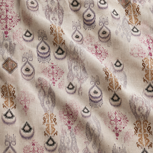 Tissu en mélange lin-coton certifié OKEO-TEX GOTS biologique, tissé uni, pour textiles de maison, rideaux et robes (vente en gros) - Product Image 3