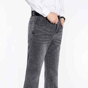 Nuevos Pantalones Vaqueros de Mezclilla Lavados de Cintura Alta, Holgados y Rectos, Transpirables, al por Mayor - Product Image 6