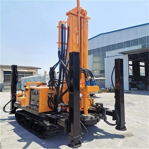 Foreuse hydraulique diesel portable pour puits d'eau, petite machine de forage pour puits civils - Product Image 1