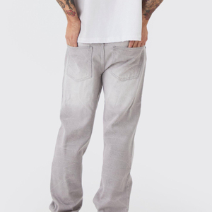 Pantalones Vaqueros Anchos Casuales Personalizados para Hombre, Transpirables, Ligeros, Estilo Urbano, Invierno 2026 - Product Image 3