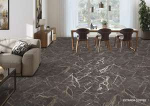 Carreaux de porcelaine sculptés design moderne, format grand 600x1200, pour villas, appartements, hôtels, bureaux et bâtiments commerciaux. - Product Image 3