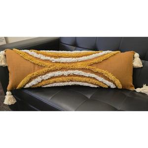 Funda de Almohada Lumbar Boho de Lujo para Sala de Estar, Decoración del Hogar, Diseño Personalizado, Almohada Boho de Diseñador de INDIAN TEXTILES H/L - Product Image 6