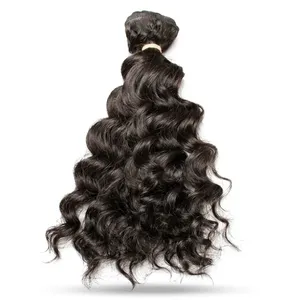 Perruque en dentelle complète avec cheveux vierges longs et bouclés, noir naturel, densité 150%, dentelle transparente, cheveux de bébé, taille personnalisable - Product Image 1