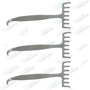 Nuevo producto Retractores traqueales quirúrgicos BERGMANN de acero inoxidable Sharp 140 MM - Product Image 1