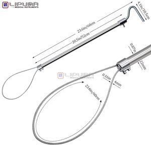 เครื่องมือจับสุกรแบบมีด้ามจับกันลื่น รุ่น LIPUMA 40119 OEM ODM ขนาด 18 นิ้ว ผลิตจากเหล็กชุบโครเมียม แข็งแรงทนทาน สำหรับสัตวแพทย์ - Product Image 6
