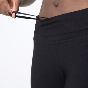 Leggings de sport pour femmes, best-sellers, élastiques, de haute qualité, en tissu tricoté 100% coton, logo sur la taille, taille adulte, vêtements de fitness - Product Image 5