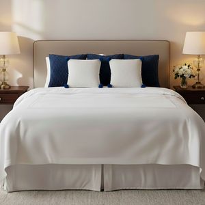 SOGA 5PC <b>Navy</b> Blue Diamond Knit Pillowcase Cream White Ribbed Knit <b>Pillow</b> Cover Pom-Poms Decorative Throw <b>Pillows</b> Set for Decor - Product Image 5